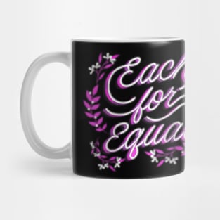 International Womens Day March 8Th 2020 Each For Equal Raglan Mug